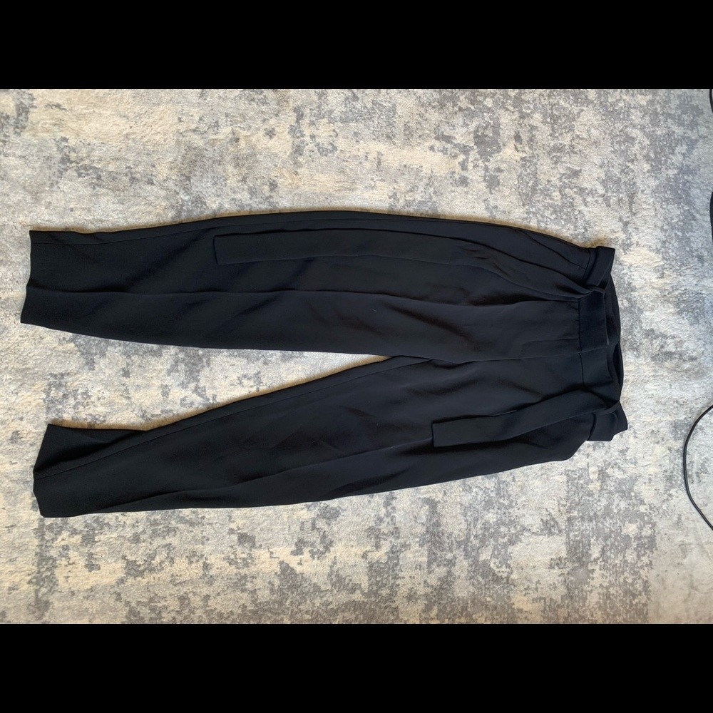 Theory sash tie pant